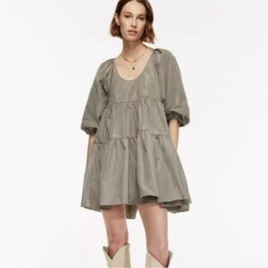 Aritzia Wilfred Fantasy Babydoll Dress